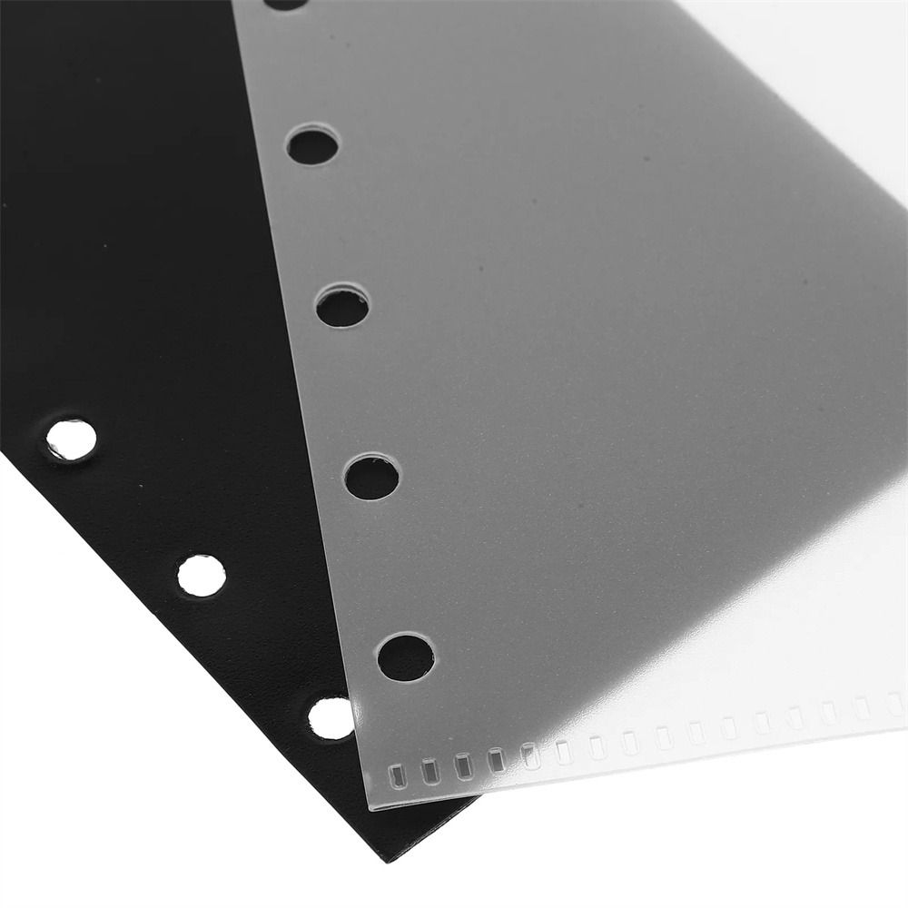 Водонепроницаемые пакеты на кольцах, разделитель для блокнота с 6 кольцами, студенческие карманы для папок, канцелярские товары