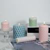 Силиконовая форма Соты Цилиндр DIY Воск Глина Торт X3UC