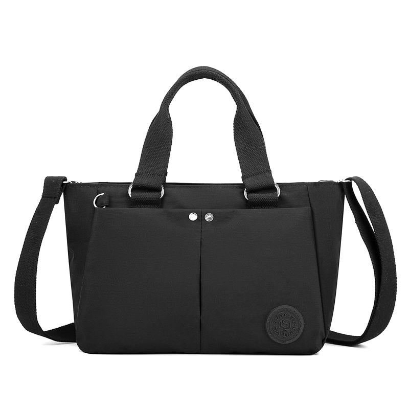 Легкая водонепроницаемая нейлоновая сумка на плечо, большая вместительная сумка, сумки на плечо для работы, школы и путешествий, сумки на плечо