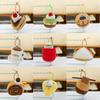 Cake Cute Plush Keychain Car Pendant With Toy Design Car Accessories Interior