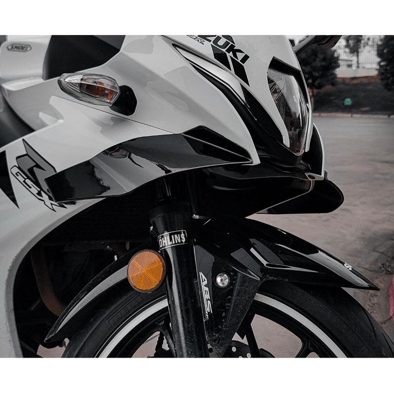 Для Suzuki GSX250R GSXR GSX-R 600 750 1000 Мотоцикла Универсальный Передний Обтекатель Крылышко Аэродинамическое Боковое Крыло
