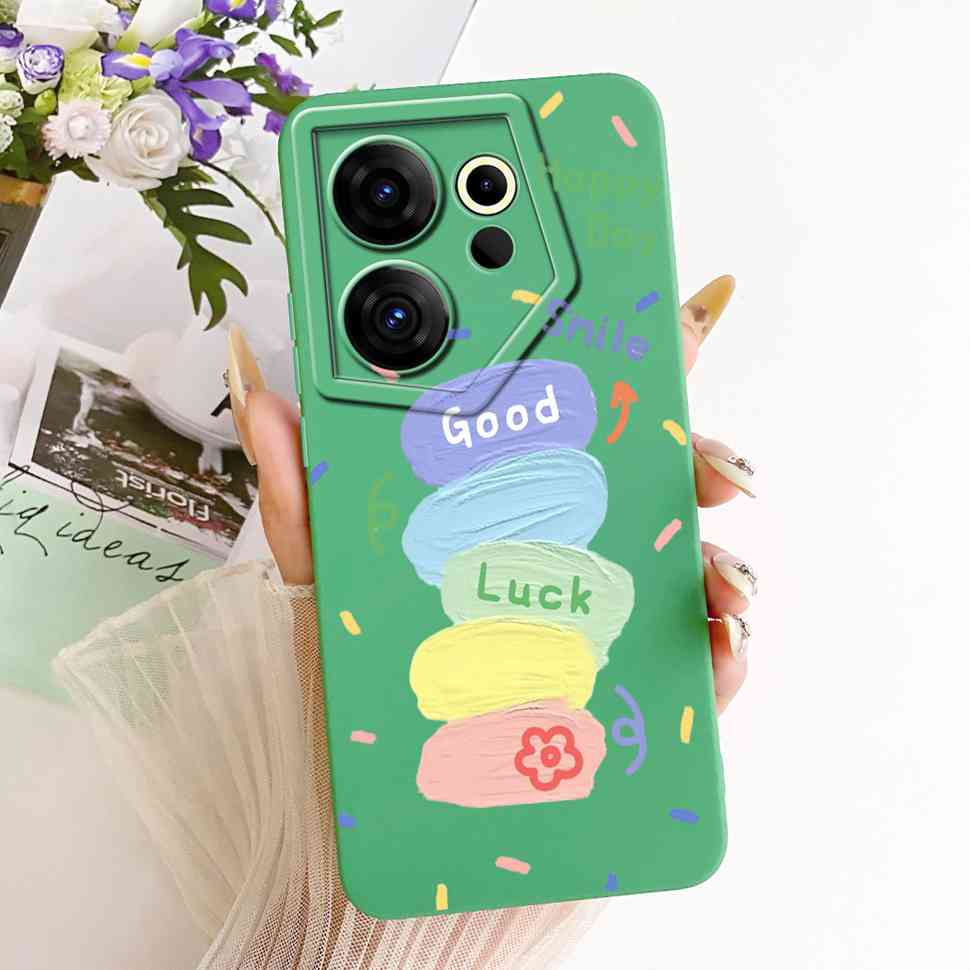 Simple Design Cartoon For Tecno Camon 20 Premier 5G Case Silicone Back Cover For Camon 20Premier 5G CK9n Phone Cases Bumper