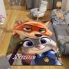Custom 1Pc Fox Hare Adventure Rug Office Carpet Indoor Outdoor Entrance Doormat Nonslip Soft And Comfortable Living Room D916367
