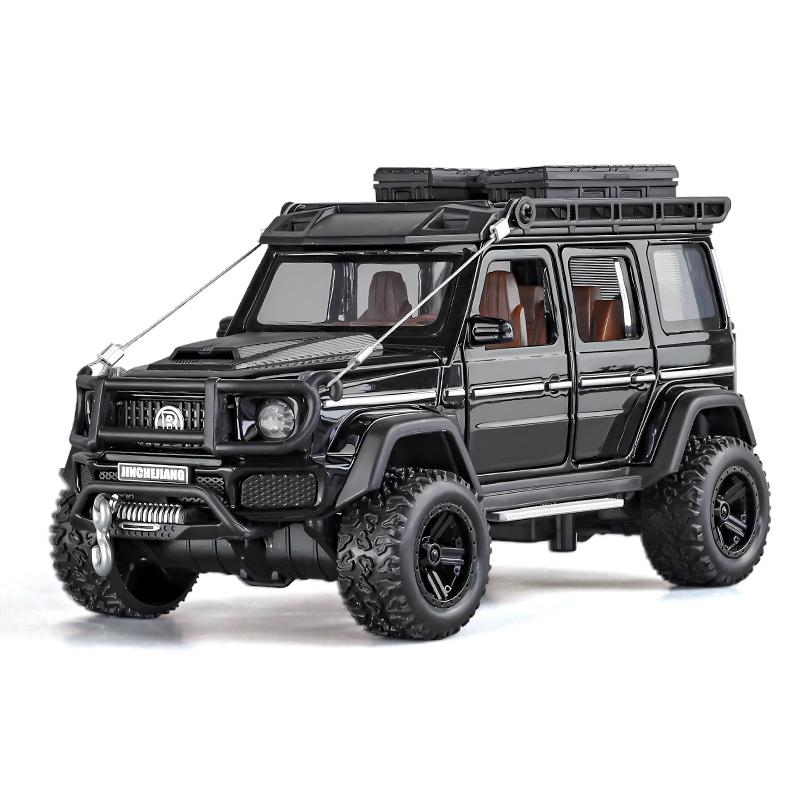 1:32 Модифицированный Внедорожник Mercedes Benz G550 4x4 Металлический Литой Модель Автомобиля Игрушечный Автомобиль для Детей Подарки на День Рождения Для Парня