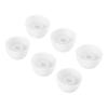 3 Pairs Ear Tips Soft Silicone S M L Size Replacement Earbuds Cover for Galaxy Buds 2 SM R177 White