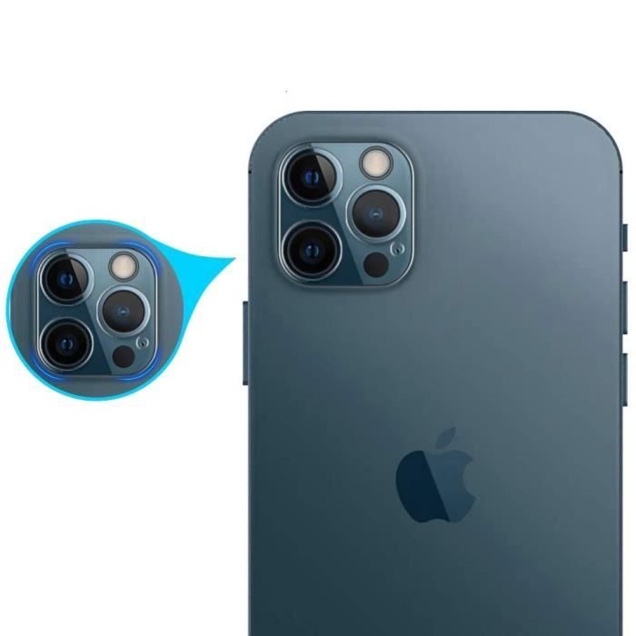 Защита камеры - Phonillico - iPhone 13 PRO / PRO MAX - Набор из 2 штук - Закаленное стекло - Устойчив к царапинам
