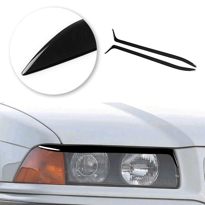 For BMW 3 Series E36 1992 1993 1994 1995 1996 1997 1998 Car Front Headlight Eyebrow Trim Cover Accessories