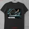 Футболка с принтом The Wire HBO TV на день рождения винтажная стираная дизайнерская одежда мода мягкая унисекс слегка повседневная удобная дышащая
