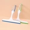 Long-Handled Double-Sided Bathroom Squeegee & Mirror Defogger