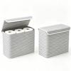 With Lid Toilet Paper Holder Stripe Printed Bathroom Tissue Box Laundry Basket  Bathroom