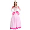 Halloween Costume Mario, Princess Peach Ink Rice Stage Dress, Party Queen Dress