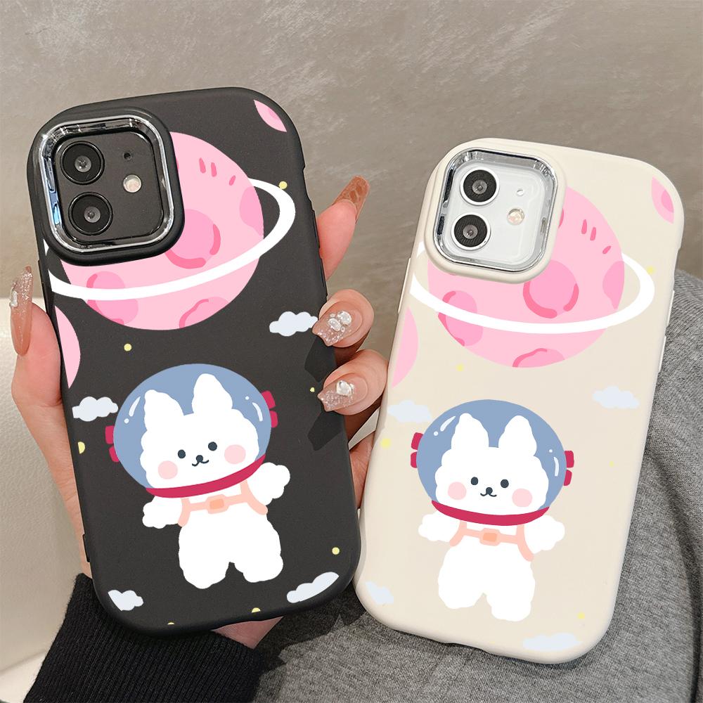 Solid Color Silver Edge Lens Soft Liquid Silicone Shockproof Phone Case for iPhone Samsung Huawei Honor Xiaomi Redmi OPPO Realme Vivo Infinix Tecno