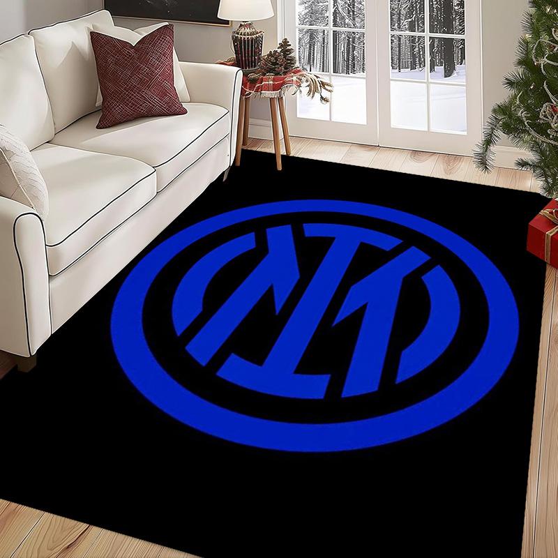Inter Milan Emblem Artwork carpet printing Suitable for all seasons Art Fashion Dormitory decoration