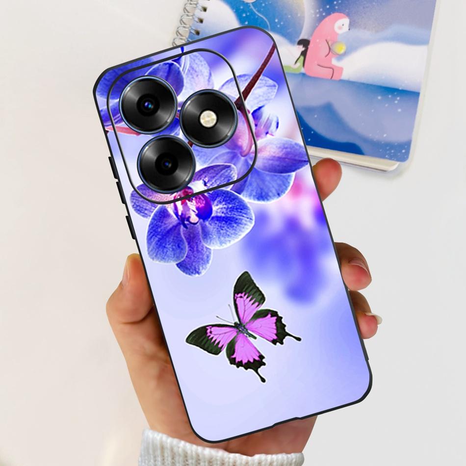 Для чехла Itel S23 Plus S681LN itel S23 S665L Модный Элегантный Расписной Мягкий Силикон ТПУ Задняя Крышка Телефона Для Itel S23+ S23Plus