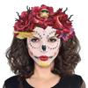 Halloween Rose Flower Crown Headband Hawaiian Mexican Hair Accessories  for Women