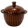 TAMAKI Кокот собранный, Коричневый, Диаметр 11,2 x Глубина 8,7 x Высота 10 см, Вместимость 180 мл, Подходит для микроволновой печи, посудомоечной машины и духовки, T-764404