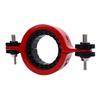 Driveshaft Center Support Bearing Carrier Aluminum Alloy Rubber Replacement for WK2 Grand Cherokee 2011+ Red
