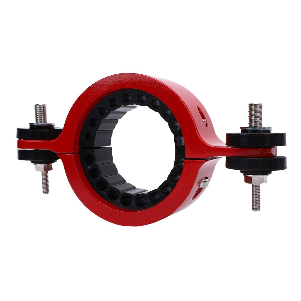 Driveshaft Center Support Bearing Carrier Aluminum Alloy Rubber Replacement for WK2 Grand Cherokee 2011+ Red