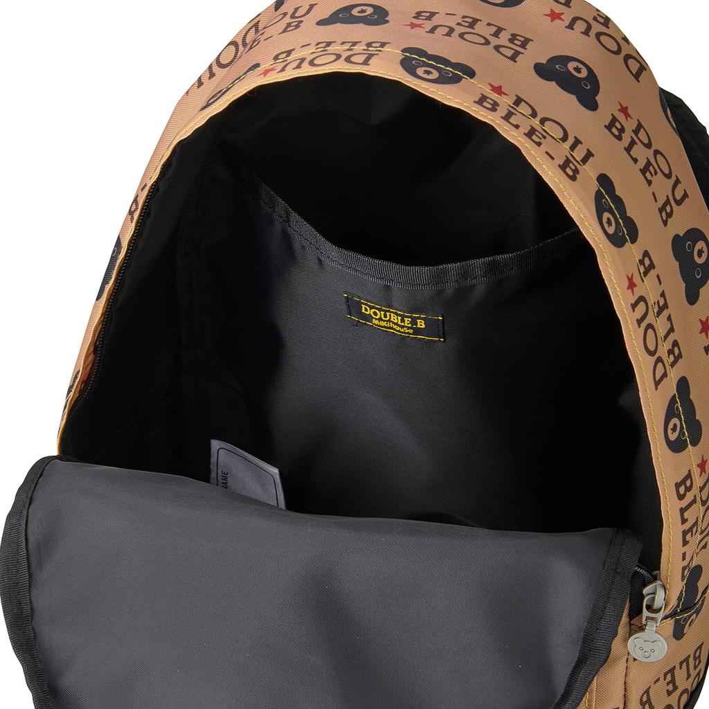 MIKI HOUSE Double B Backpack Rucksack 8L Boys Girls Baby Kids Children Bag Bag Beige [MIKI HOUSE] 60-8226-497