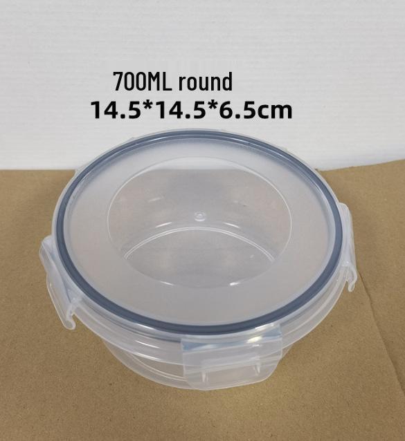 Набор из 26 герметичных пластиковых контейнеров для хранения продуктов с крышками - Непротекаемые, прозрачные органайзеры для холодильника