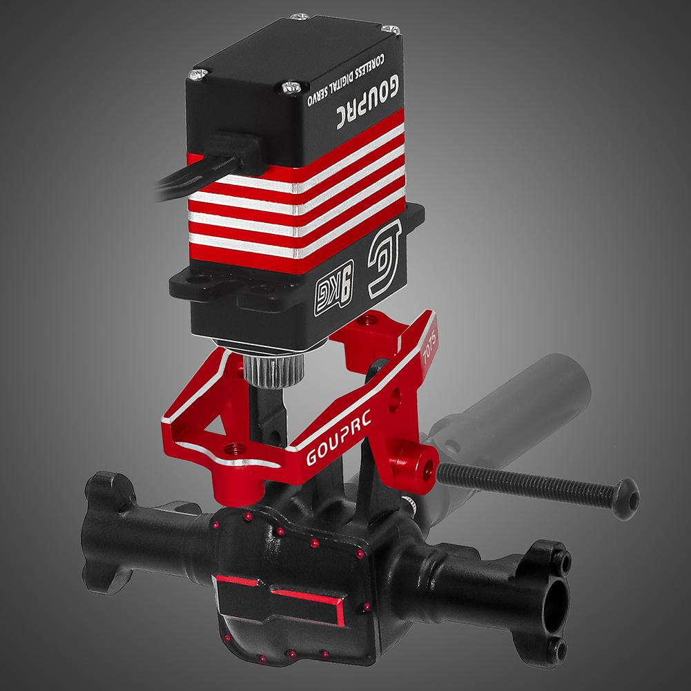 9KG RC Digital Micro Servo with Servo Mount Bracket and Arm Mini Servo Coreless Motor Servo for TRX4M Servo 1/18 RC Car