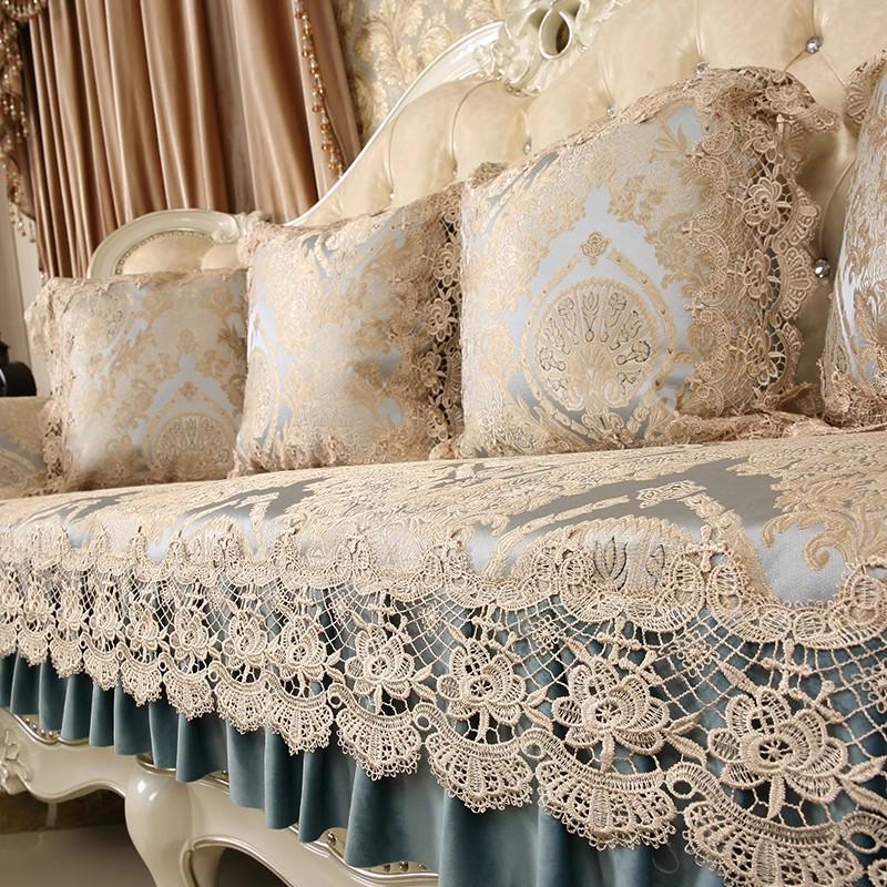 Роскошная европейская нескользящая подушка и чехол для дивана из натуральной кожи