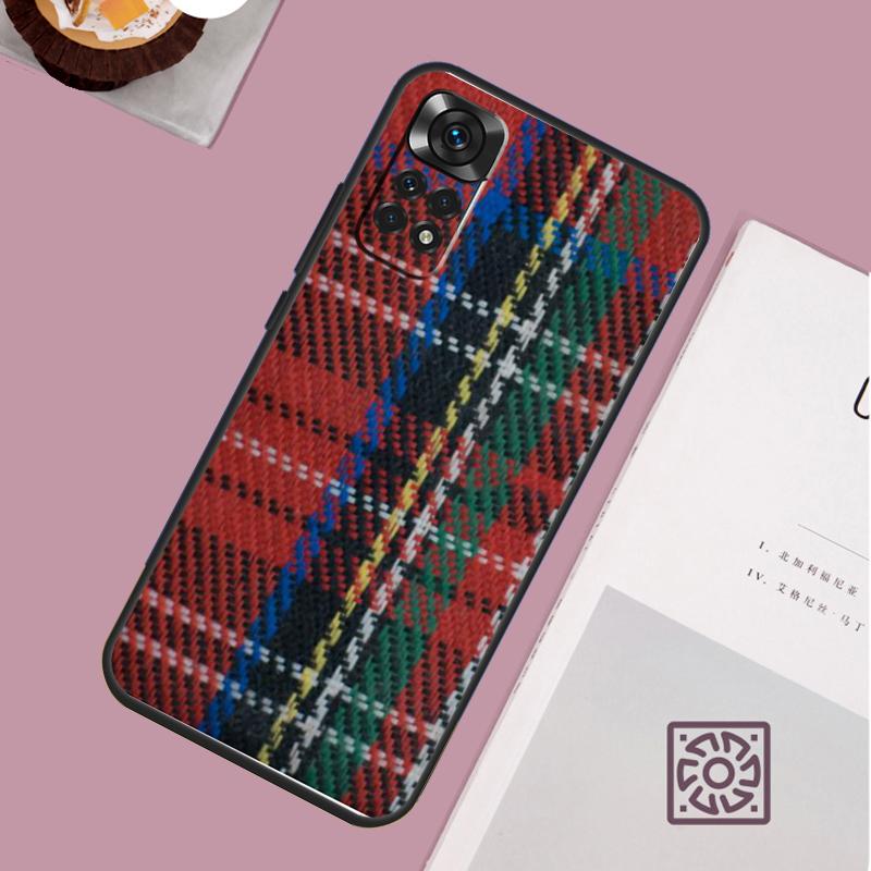 Чехол Clan Stewart Dress Tartan Pattern для Xiaomi Redmi Note 14 13 12 11 15 Pro Plus Redmi 15 13 10 10C 12C 13C 14C 15C