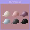 Sweet And Cute Korean Bowknot Baseball Cap Romantic Pink Soft Brim Hat For Girls
