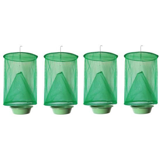 1/2/3/4 шт. многоразовая подвесная складная домашняя ферма, ловушка для мух, ловушка для насекомых, клетка-сетка