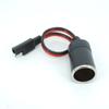 14AWG 30CM 20A 12V 24V Car Female Lighter Socket To SAE 2 Pin Quick Release Disconnect Connector Plug  Extension Cable