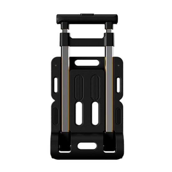 Folding Hand Truck with Wheels 110lbs Load-capacity Rustproof Corrosion Resistant Collapsible Trolly Portable Dolly Luggage Cart