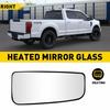 For 2017- FORD SUPER DUTY Mirror Glass Lower Heated Passenger Right RH Side
