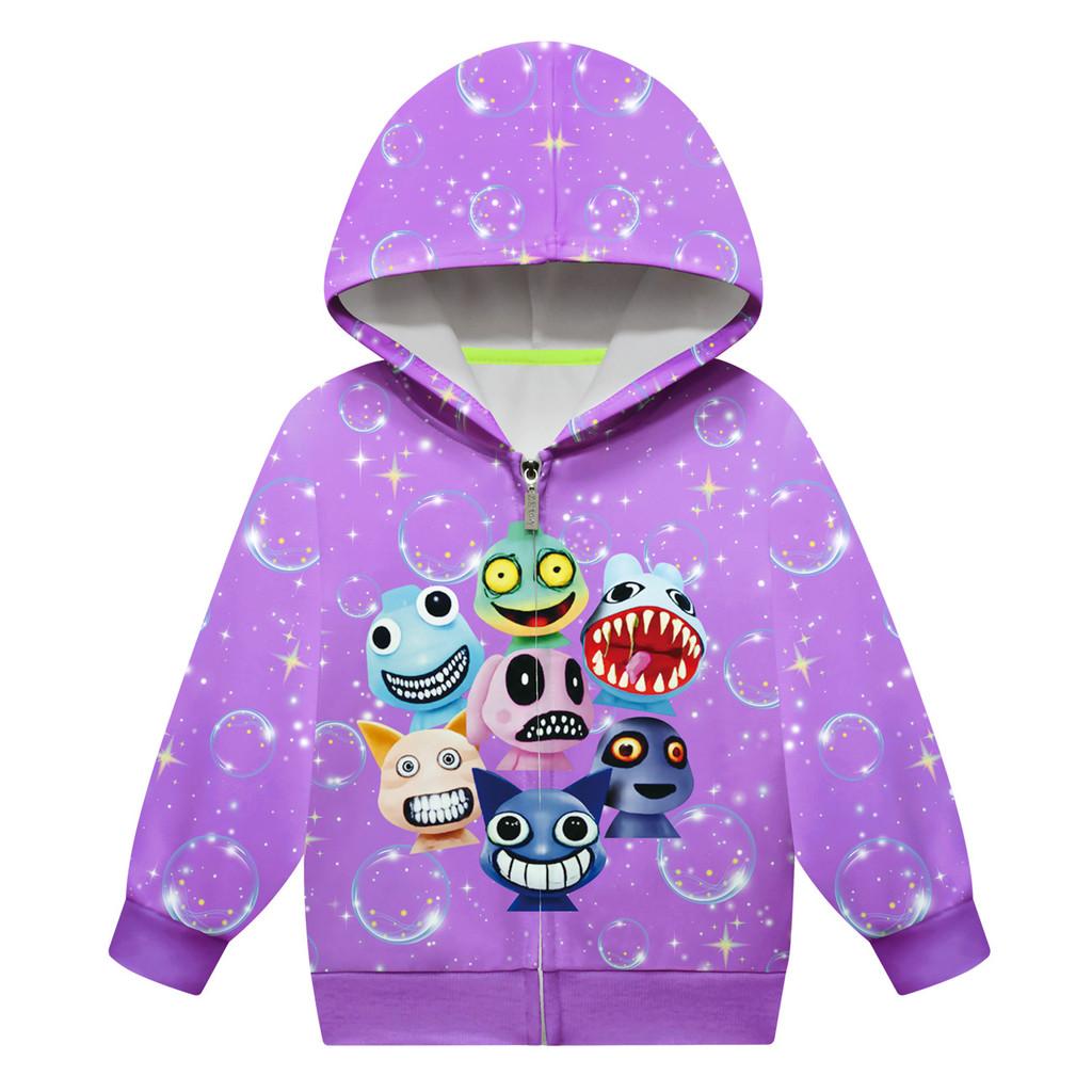 79095 Kids Boys Girls Animal Hospital Bodycon Breathable Long Sleeves Jacket