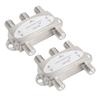 2PCS 4x1 DiSEqC Switch 4 в 1 Out 950 до 2400 МГц DiSEqC 1.0 2.0 спутниковый сигнал коммутатор-сплиттер