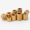 10pcs Sintered Bronze Bearing Sleeve Gold Plain Bearings Durable Bronze Bushings  Machine Tools