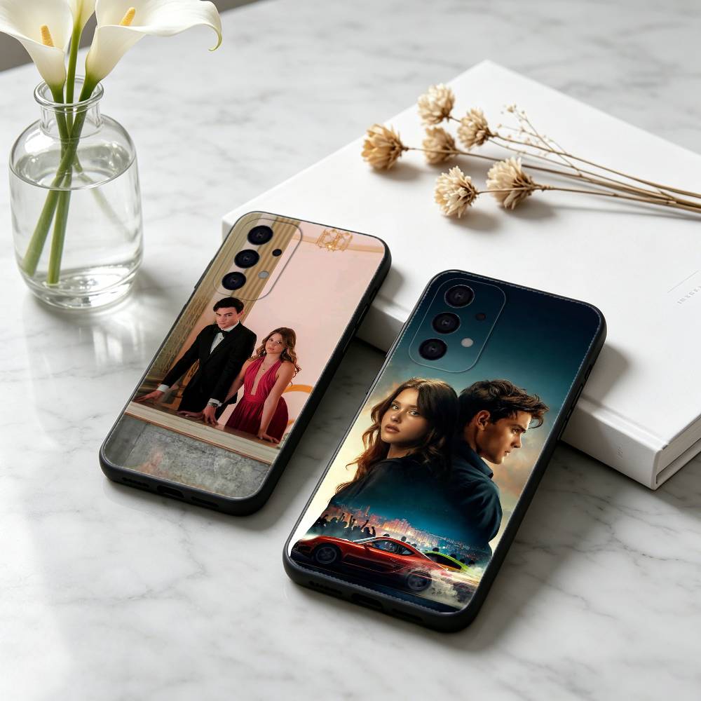 Culpa tuya Чехол для телефона для Samsung S25,24,23,22,30,21,10,9,Ultra,Plus,Lite Мягкий черный чехол