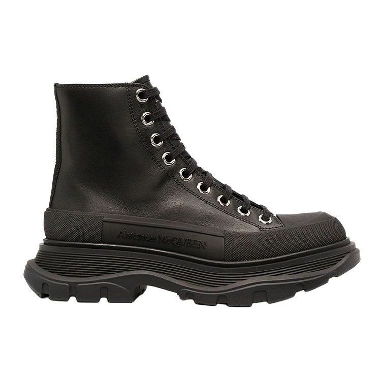 Alexander Mcqueen Кроссовки Tread Slick High 'Черный' Женские 633900WHZ621081