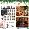 2D Flat Aircraft Box 24pc Series Advent Calendar Christmas Countdown