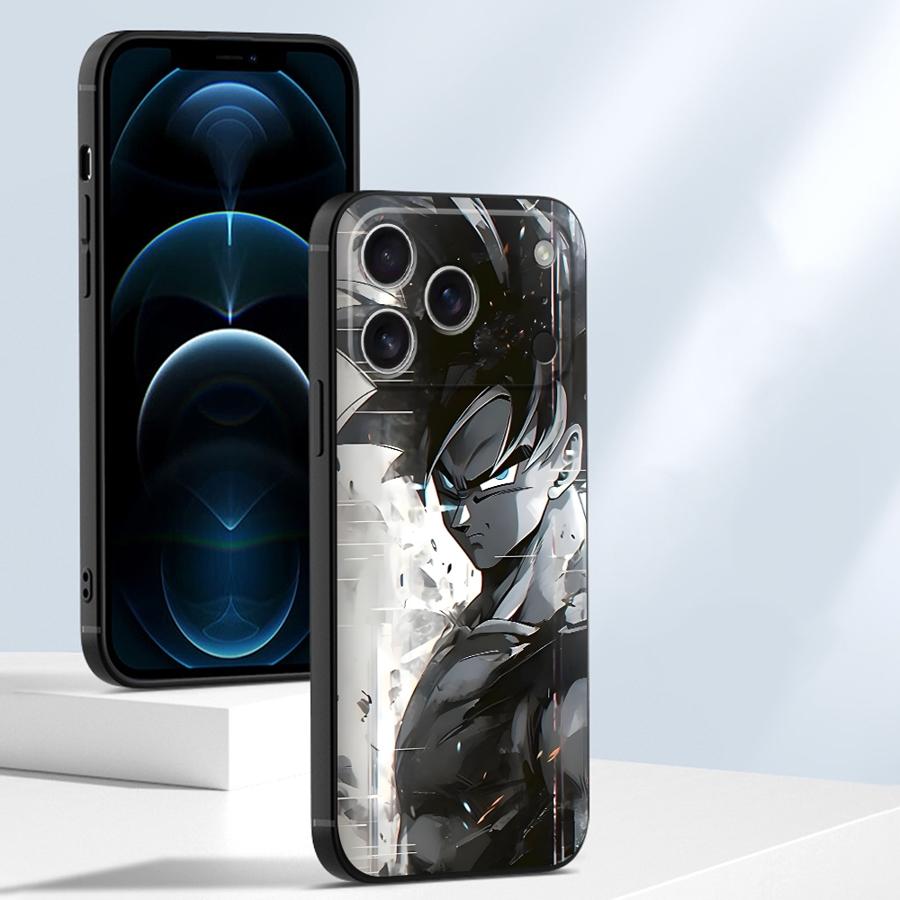 Чехол для телефона Funda для Apple iPhone 17 Pro Max 11 XR XS MAX 14 Air 16 13 12 15 Pro 7 8 D-ragonS B-allS GokuS