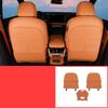 For Xpeng G9 XiaoPeng 2022-2023 Car Leather Seat Kick Mats Rear Seat Protection Mats Scratch & Dirt Resistant Auto Accessories