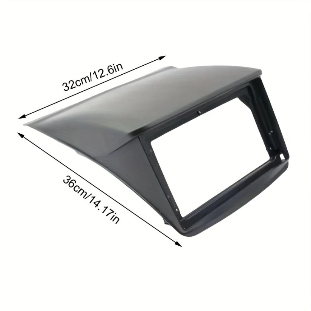9-Inch Facias Designed for Mitsubishi Pajero Sport L200 And Triton Models from 2008 To 2016 for 2 DIN Stereo Frame.