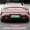 For Xiaomi SU7 2026 Rear Lip Spoiler Protector Frame Carbon Fiber Pattern Rear Lip Diffuser Spoiler Modified Exterior Styling