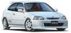 Inch up series Civic Type R ранняя модель пластиковая модель 1/24 №15 (ЕК9)