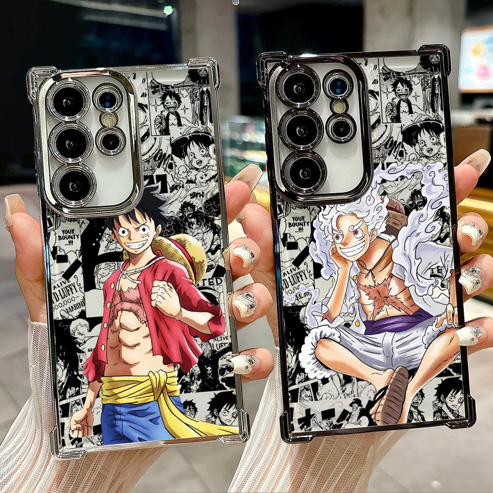 Чехол для телефона One Pieces Luffy Monkey D Coque для Galaxy S26 Ultra для Samsung S26 S25 S24 S23 S21 Ultra S20 FE S25 Plus Мягкий чехол