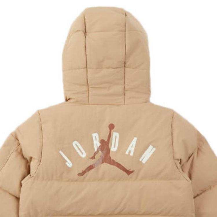 (PS) Air Jordan Utility Puffer Jackets 'Khaki' Kids' FV2822-200