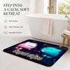 Cute Character B-Bugcat Capoo Floor Mat Non-Slip Absorbent Floor Mat Decorative Rug for Home Bathroom Bedroom Entryway