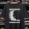 Футболка Merzbow Venereology 2000-х годов, состаренная, черная, XL