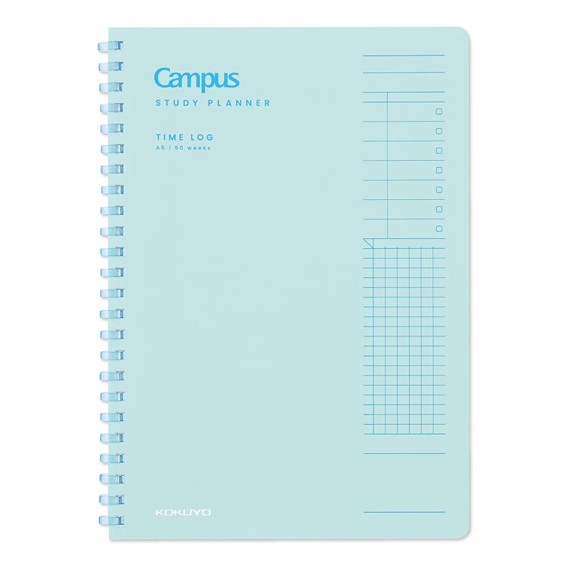 KOKUYO Campus Study Planner TIME LOG A5 Зеленый AM-SY131TL-G