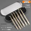 Blooming Gold Feather Eyelash Tweezers - False Eyelash & Extension Tool