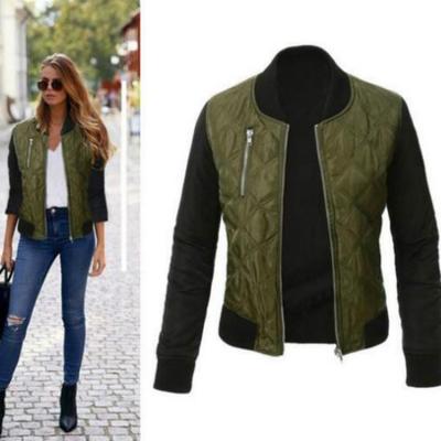 2019 весна осень зима модная куртка женская лоскутная повседневная куртка с длинным рукавом плюс размер 3XL